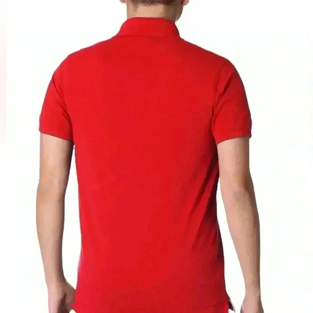 Tommy Hilfiger Mens Stretch Slim Fit Pique Polo Shirt Large. Size Chart in Photo - Picture 4 of 5